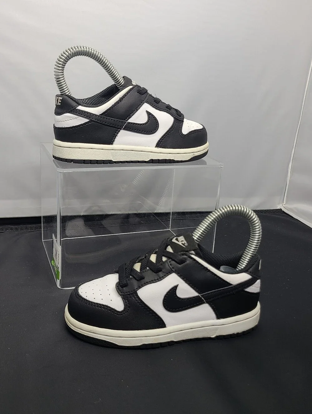 Nike Dunk Low Black White Panda CW1588-100 kids Size 1Y